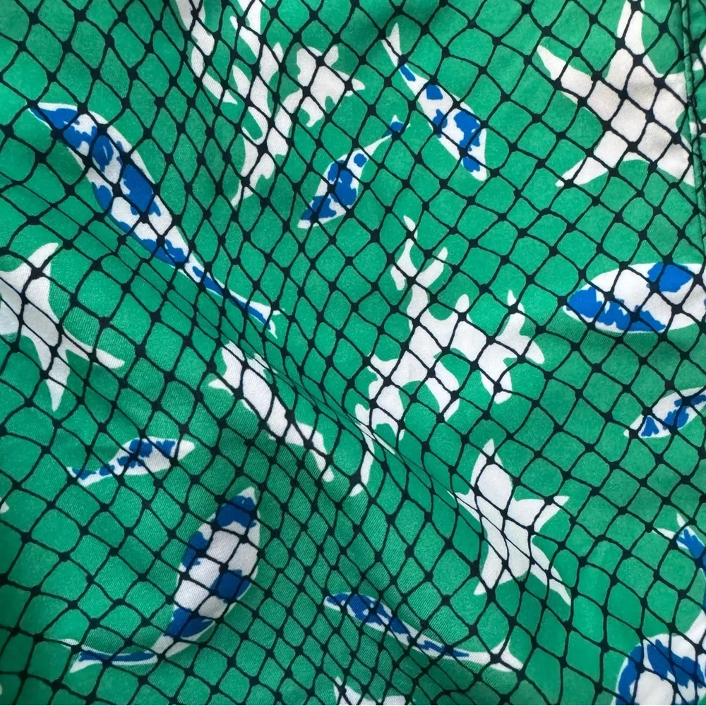 Lands' End Kids Shark Print Swim Trunks - Set of 2